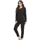 TENGOO HDA-20 Heating Underwear Pant Set Whole Body Heating Temperature APP Control Thermal Long Sleeves Trousers Men Women Heated Suit USB Electric Thermal Underwear for Winter