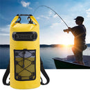 WaveRite 10L/20L/30L Waterproof Ocean Swimming Backpack PVC Fashing Diving Compression Storage Dry Pack Bag Men Women Kayaking Boating Surfing Pack