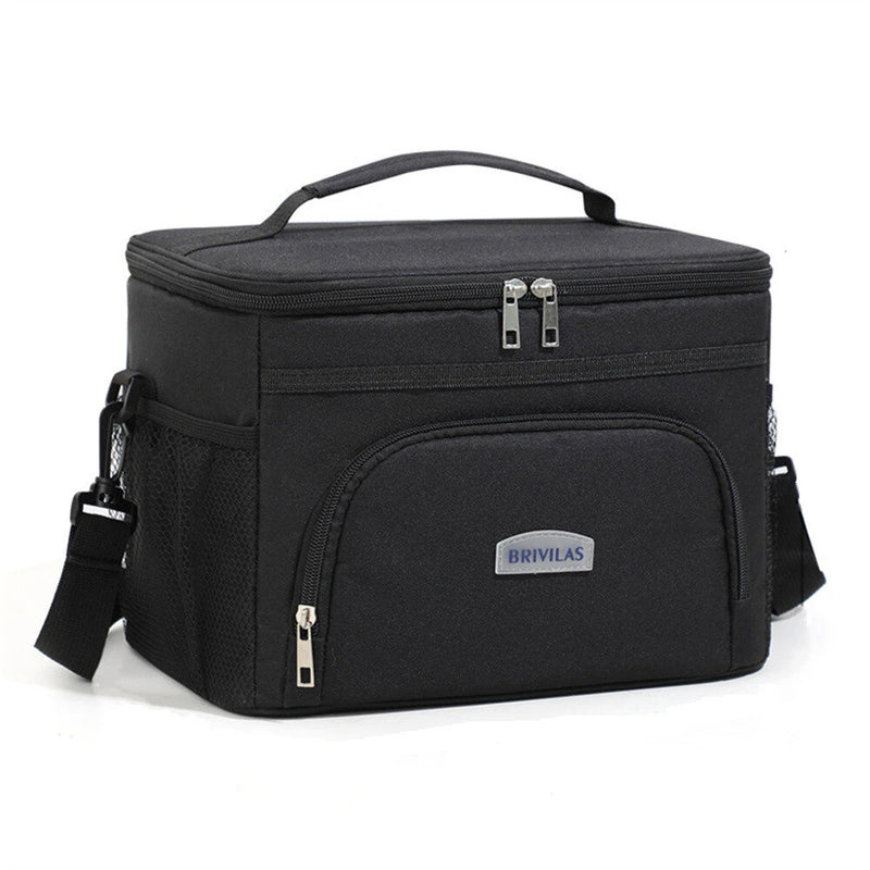 IPRee Portable Thermal Oxford Cloth Picnic Cooler with Shoulder Strap, Waterproof, Heat and Cold Preservation, Ideal for Outdoor Camping