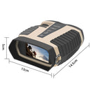 Binoculars with Camera Night Vision Scope 4X Optical Zoom 8X Digital 3" LCD Screen 2.5K Video 3W IR Waterproof IP65 for Hunting Outdoor Telescope