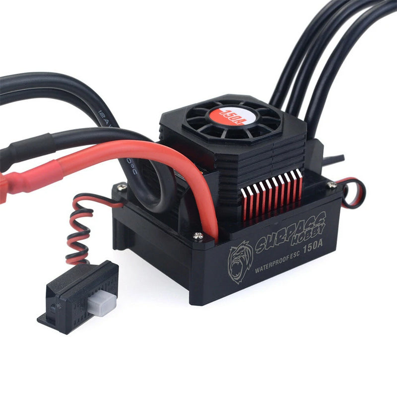 Surpass Hobby KK Series 150A Brushless Waterproof ESC for 1/8 2-6S RC Car Vehicles