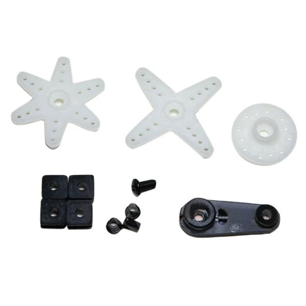 6PCS EMAX ES3005 42g Metal Analog Servo for RC Airplane Waterproof
