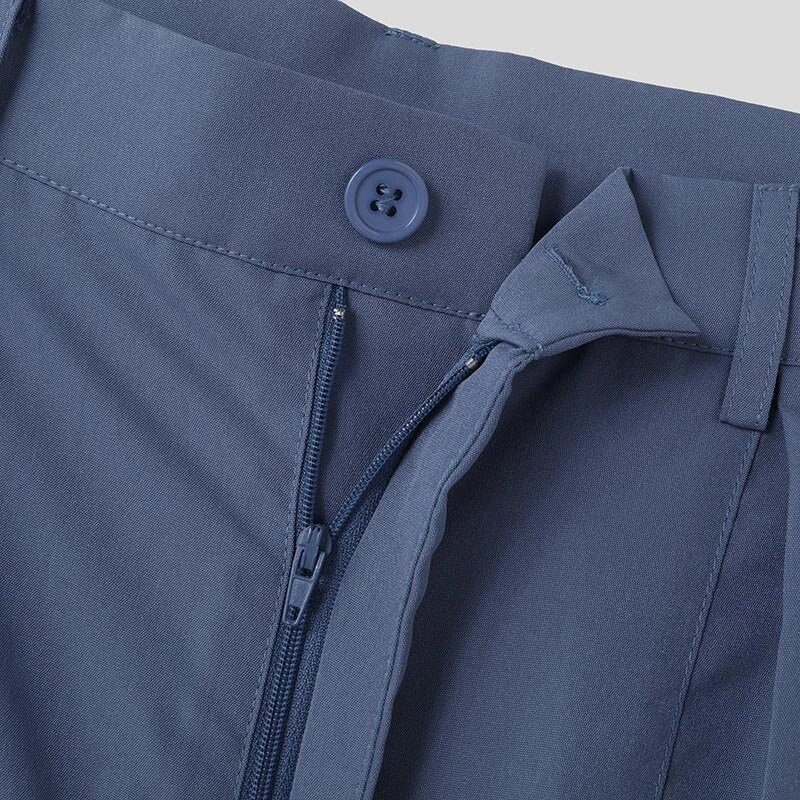 INCERUN Mens Solid Color Double-Breasted Two Pieces Outfit Sleeveless Blazer Vest Pant Casual Suit for Male