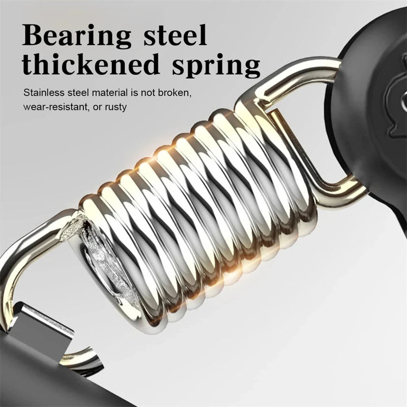 KALOAD 10-120kg Adjustable R-Type Hand Gripper with Countdown/Counting Finger Strength Rehabilitation Trainer Arm Muscle Hand Exercise Equipment for Men Women