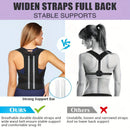 Adjustable Back Support Belt Back Posture Corrector Shoulder Lumbar Spine Support Back Protector