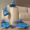 061 2.4G Two-player RC Bumper Car Parent-child Interaction Kart Drifting Collision Ejection Cool Lights Children Remote Control Toys