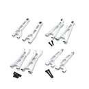 8pcs Upgrade Parts For MJX H16 16207 16208 16209 16210 Metal Front and Rear Upper Lower Suspension Arm Set 1/16 RC Car