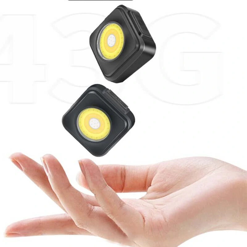 Ultralight COB Mini LED Headlamp USB Rechargeable Portable Strong Outdoor Lighting Headlamp Head Light For Fishing Camping Cycling