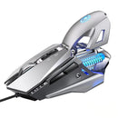 YinDiaoG10 Wired Macro Programming Gaming Mouse Colorful Water-cooled Light 7200 DPI Mice with LED Backlight 7 Button USB Gamer Mouse for PC Laptop