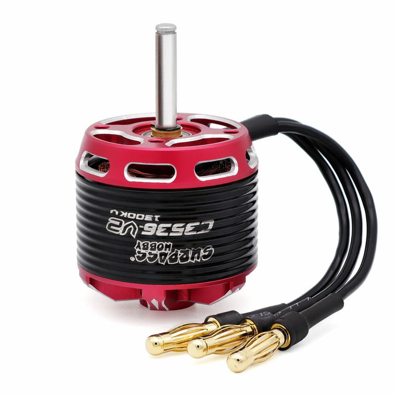 SURPASS-HOBBY C35 Series V2 C3536 910KV/ 1050KV/ 1300KV/ 1500KV Outrunner Brushless Motor 2-4S for RC Airplane