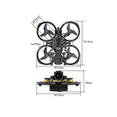 Flywoo FlyLens 75 O4 / O4 PRO 2S Whoop RC FPV Racing Drone BNF with GOKU F405 FC HD Digital System