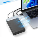 MAIWO K3568D HDD Enclosure 2.5/3.5inch SSD Case USB3.0 to SATA3.0 5Gbps External Case with USB2.0 Expansion Mobile Portable Hard Drive for PC Laptop EU Plug