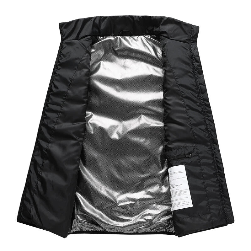 TENGOO HV-13 Heated Vest 13 Heating Areas Oversized Women Men Winter Vest Self Heating Vest Usb Electric Thermal Vest Jacket Outdoor Vest
