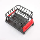 QY3D Upgraded Spare Tire Rack Rear Truck Bed Skateboard Parts for TOYOTA Land Cruiser LC79 MNRC MN82 1/12 RC Cars Vehicles Accessories