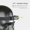 Warsun Outdoor LED Sensor Hat Clip Lamp Waterproof Head Light Rechargeable Fishing Searching Camping Zoom Flashlight Head Light