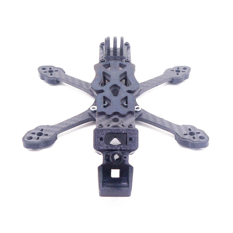 TEOSAW STEELE3 154mm / STEELE4 178mm Wheelbase 4mm Arm Thickness X Type Frame Kit Support VISTA DJI O3 Air Unit for DIY RC Drone FPV Racing