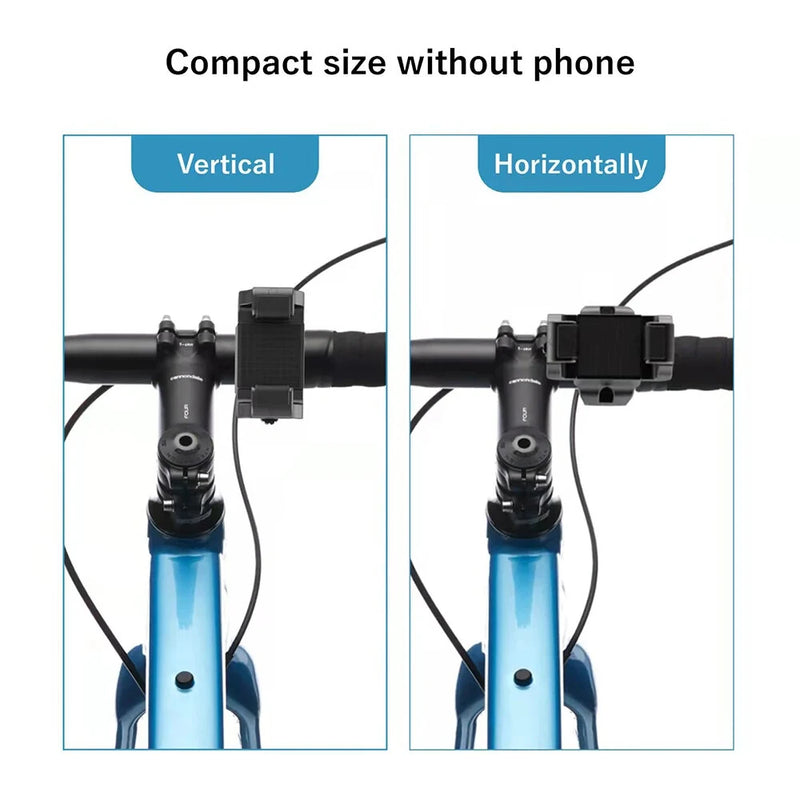 XANES Phone Holder 3.5"-7.0" Universal Phone Stand 360 Rotatable Shockproof Portable Bike Holder Phone Bracket for Bicycle Motorcycle