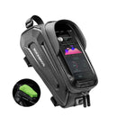ROCKBROS 1.7L Cycling Bag 8 Inch Phone Bicycle Bag Touch Screen Top Tube Handlebar Waterproof Bike Bag Accessories
