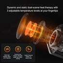 Xiaomi Mija Smart Fascia Gun 2 Dual Mode 3 Gears Heat Power 3200rpm Brushless Motor 2540mAh Battery 45dB Quiet Portable Muscle Vibration Fitness Massager for Gym Training Relaxation