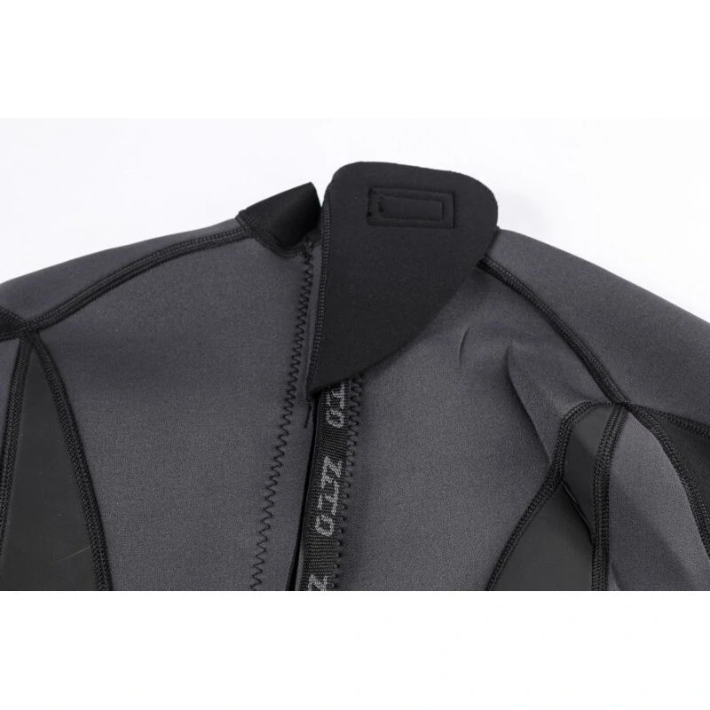 ZCCO 3mm Warm Wetsuit Neoprene Elastic Surfing Snorkeling Short  Sleeves Diving Suit for Spearfishing Snorkeling Surfing Canoeing