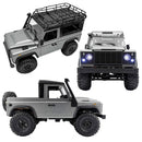 MNRC MN99S Waterproof RTR 1/12 2.4G 4WD RC Car Driving LED Light Rock Crawler Climbing Truck Full Proportional Vehicles Models Toys