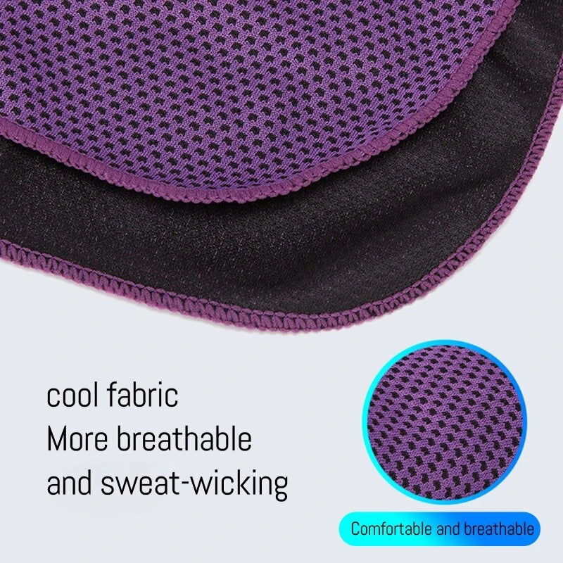 KALOAD 1 PCS Quick-Dry Cooling Towels with Storage Box Soft Breathable Sweat Absorption Cold Head Scarves for Sports Running Yoga Gym