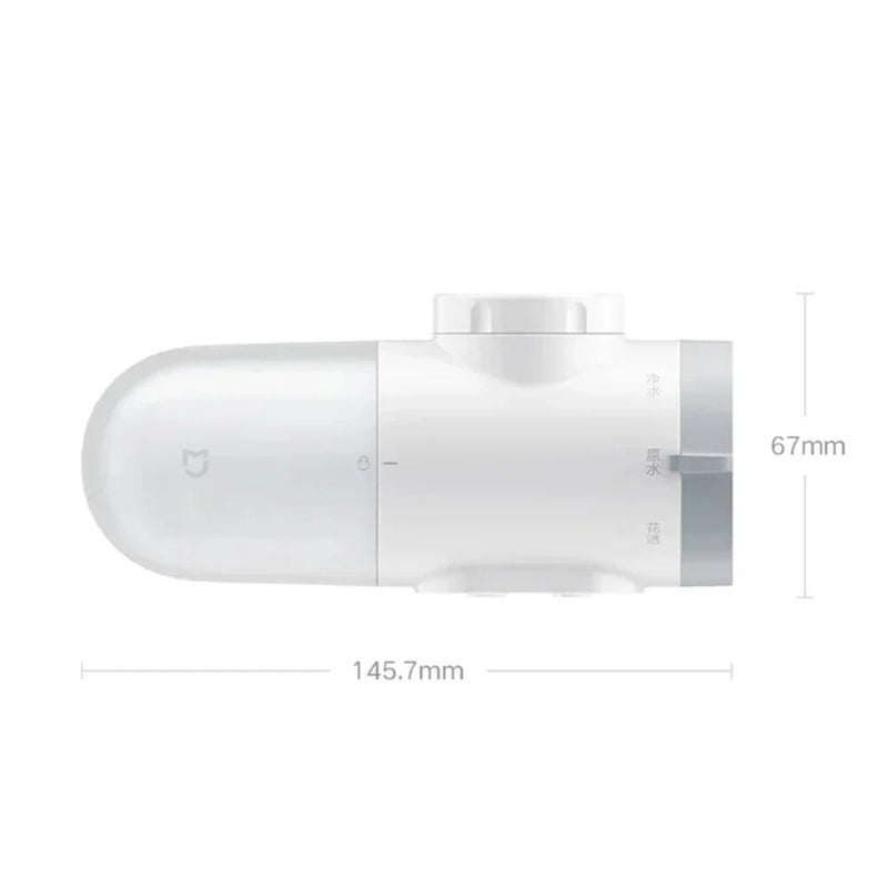 XIAOMI Mijia Faucet Water Purifier 2 Multiple Filtering Natural Activated Carbon 3 Water Usage Modes Water Tap Easy Installation