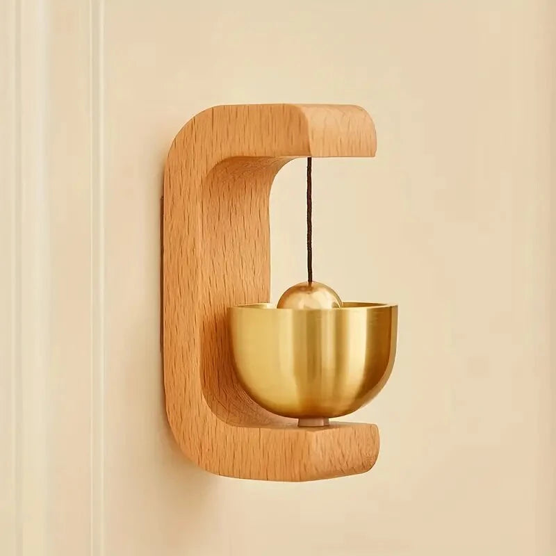 Multifunctional Door Opening Shopkeepers Bell Brass Bell Suitable For Installed On The Door Wall Entrance Etc
