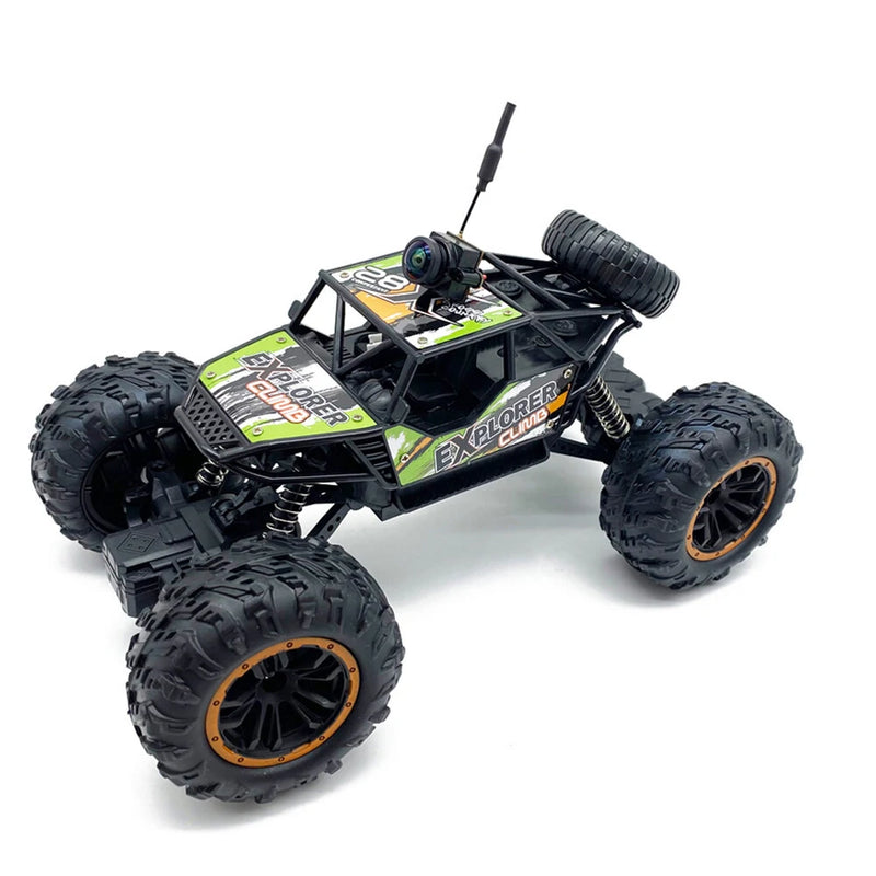 EWRF 5.8GHz 48CH 25mW FPV Transmitter VTX-CAM with 1000TVL 180 Degree AIO Camera for RC Indoor Car Racing Drone