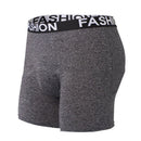 4pcs Men's Boxer Briefs Comfortable Elastic Waistband Skin-friendly Underwear Set For Daily Wear