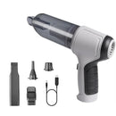 Handheld Vacuum Cleaner 120W 9000Pa Suction 40mins Working Time Portable Car Vacuum Cleaner with Multiple Nozzles for Car Home Office Cleaning
