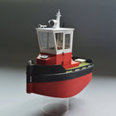 Tony Ray Aero Model 1/18 Mini Little Otter Tug Boat RC Ship DIY KIT Unassembled w/ Motor ESC Servo Micro Toys