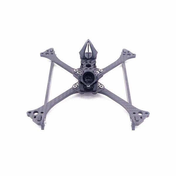 TEOSAW 533 210mm Wheelbase 5mm Arm Thickness Carbon Fiber 5 Inch Frame Kit for FPV Racing Drones