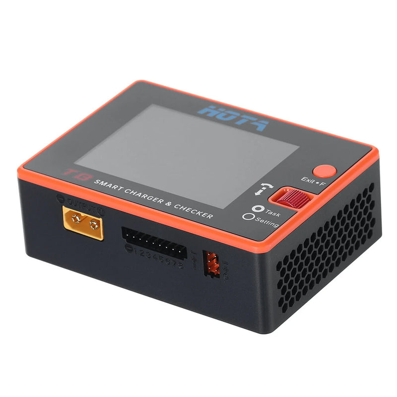 HOTA T8 650W 22A XT60 1-8S Intelligent Charger Checker for a wide range of devices