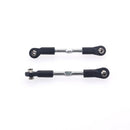 2PCS ZD Racing 8124 Metal 75-85mm Steering Rod for 9116 08427 1/8 Rc Car Model Parts