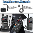 BAOFENG AR26 Walkie Talkie GPS Real-Time Positioning Voice Recording 10W Output 1000 Channels NOAA Weather Reception EU Plug