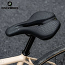 ROCKBROS Soft Bicycle Saddle Bike Soft Comfortable Competition Riding Hollow Seat Cushion for Cycling