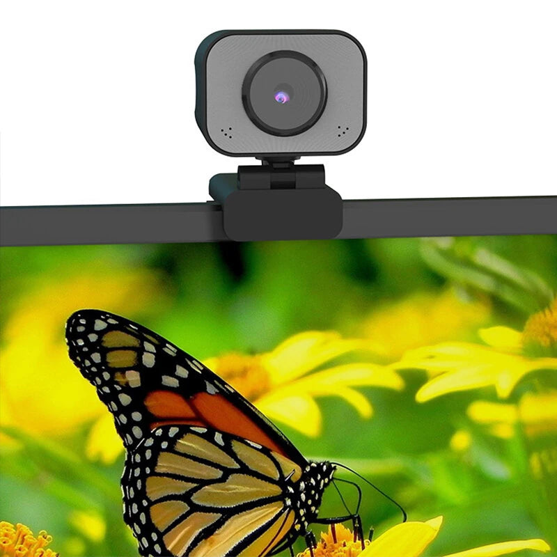 True 4K Webcam 60fps Autofocus USB Camera with Microphone Noise Reduction for Live Streaming Conference Recording PC for Mac Plug and Play