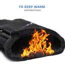 XANES Outdoor Winter Gloves Motorcycle Touch Screen Snow Glove Waterproof Thermal Gloves for Riding Skiing Fishing