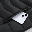 TENGOO HJ-09A 9 Areas Heating Jacket USB Winter Outdoor Electric Heated Jackets Warm Sports Thermal Coat Clothing Heatable Cotton jacket