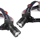 Multifunctional 30W LED Headlamp Telescopic Zoom Lightweight LED Strong Light Headlight 18650 Type-C Charging Portable Headlight