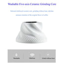 Portable Stainless Steel Manual Coffee Grinder Ceramic Grinding Core Adjustable Grinding Coarseness Hand Crank Coffee Machine