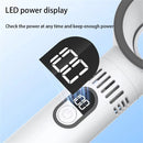 Tevorex Cooling Bladeless Fan USB Rechargeable Personal Fan 100 Speeds Adjustable Desk Fan Gifts for Women Men Travel/Camping/Outdoor