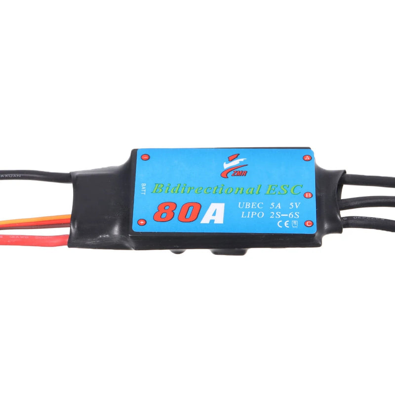 Double Sides Brushless ESC 20/30/40/50/60/80A Underwater Thruster RC Car Boat Parts
