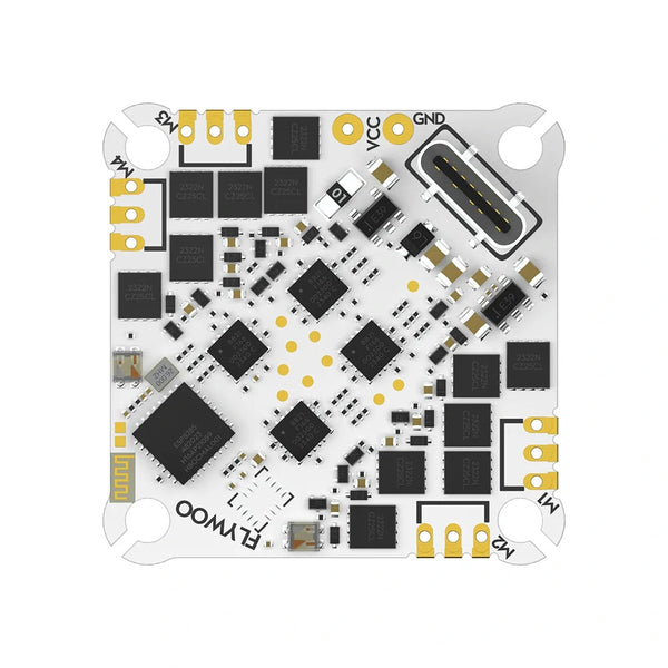 25.5x25.5mm Flywoo GOKU F405 HD 1-2S ELRS AIO V2 Flight Controller 9V BEC 12A BL_S 4in1 ESC / ELRS 2.4G RX for RC Drone FPV Racing