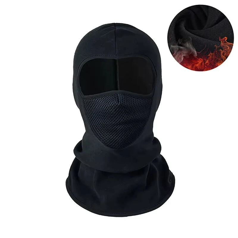 XANES Outdoor Cycling Mask Winter Thermal Full Face Bike Protective Mask Windproof for Riding Skiing Fishing Hunting