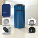 200ML Temperature Display Mini Thermos Water Bottle Smart Stainless Steel Thermos Digital Display Thermos Cup for Office Outdoor