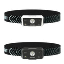 USB Rechargeable Powerful Sensor Headlamp Fishing Camping Head Flashlight 5 Mode Waterproof Spotlight Headlights Front Lantern for Fishing Camping Hiking