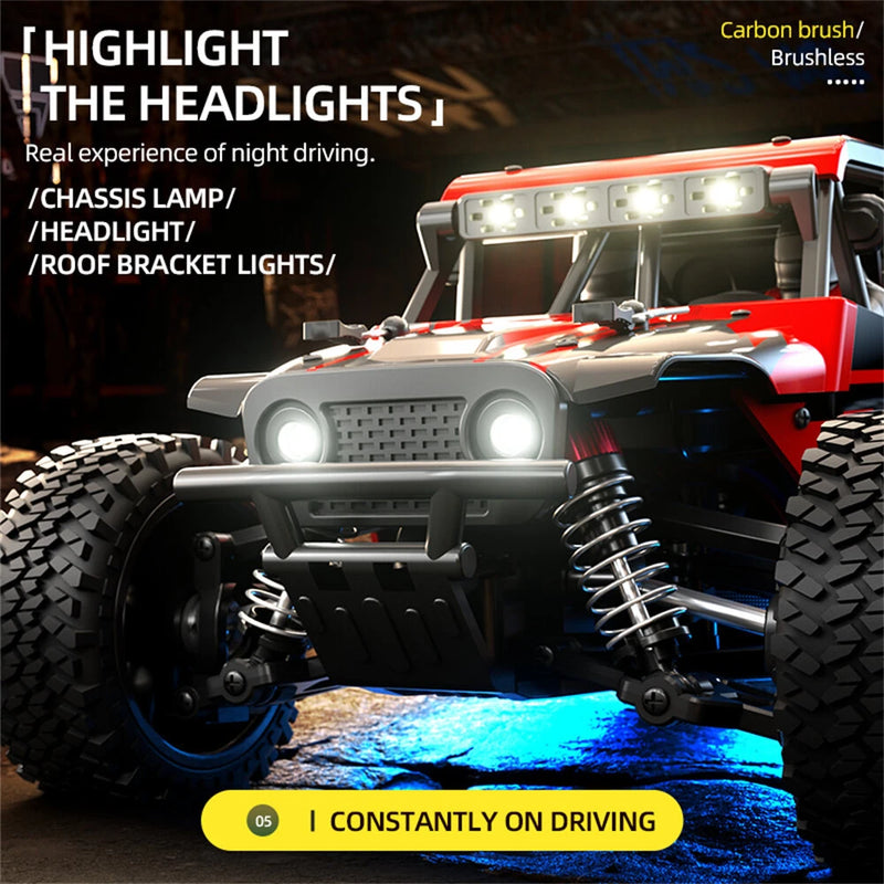 ZLL SG202 PRO/MAX 1/20 2.4G 4WD 40/55km/h Brushed/Brushless RC Car LED Light Off-Road Climbing Truck High Speed Full Proportional Vehicles Model RTR Toys