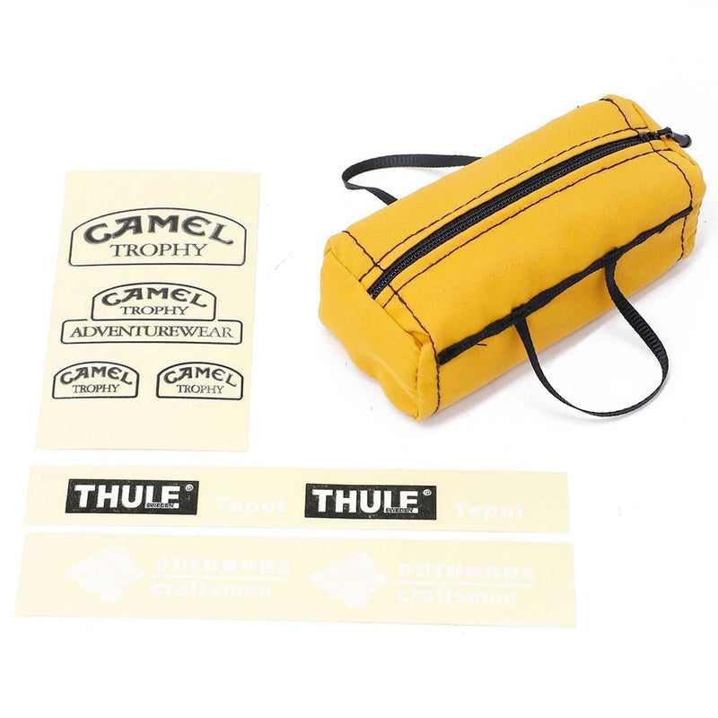 Simulation Roof Storage Luggage Bag Decoration Pouch for RC Crawler Car SCX10 TRX4 RC4WD D90 1/8 1/10 Vehicles Models Parts